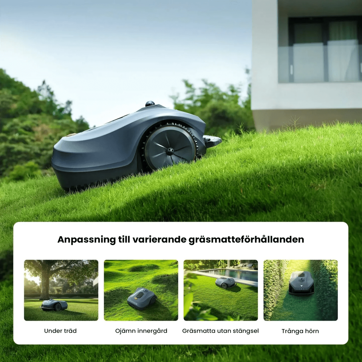 Hookii Neomow X Pro: Robotgräsklippare utan slinga för 6000m2 - Dite.nu